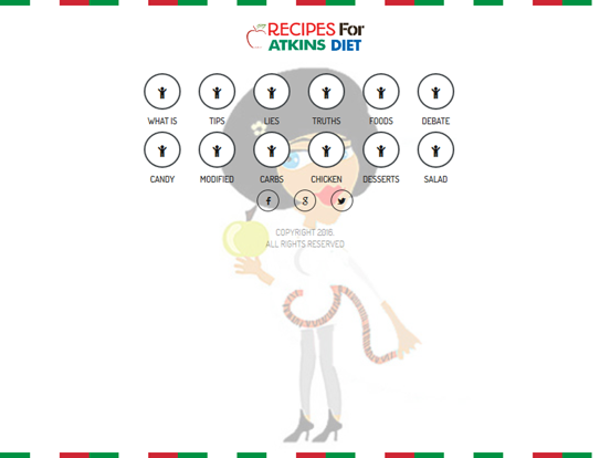 Screenshot #4 pour Recipes and Guide for Atkins Diet