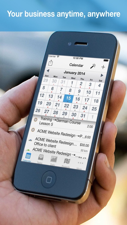 Cube Time & Expense Tracker Pro screenshot-0