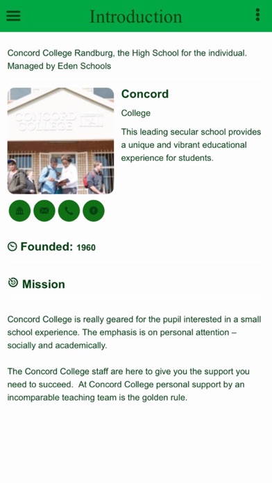 Concord College High School screenshot 2