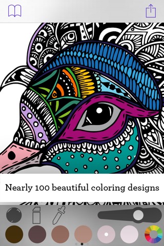 Contour Color - Coloring Appのおすすめ画像1