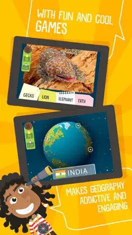 Game screenshot Atlas 3D for Kids – Games to Learn World Geography apk