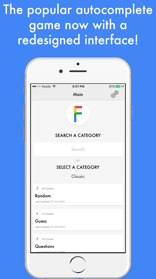 Feud Game for Google - 1.2 - (iOS)