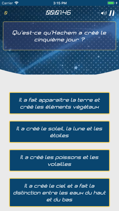 Screenshot 4 of Questions pour un Tsadik App