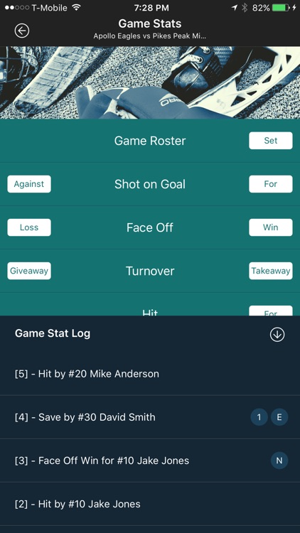 RubberBiscuits - Advanced Hockey Stat Tracker