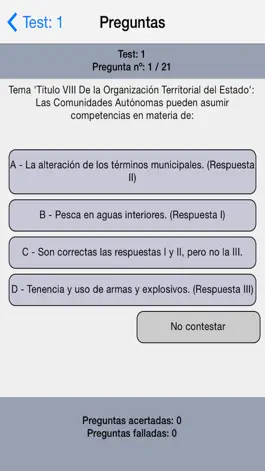 Game screenshot Constitucion Test Examenes apk