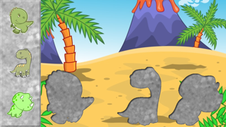 Screenshot #2 pour Puzzles dinosaures enfants