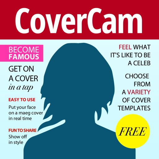 Cover Cam - cover yourself! Cover me photo poster maker Icon