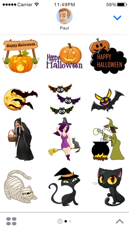 Halloween Emoji & Gif Stickers screenshot-3