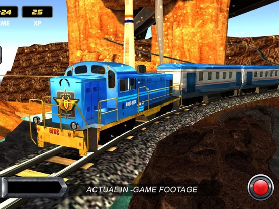 Screenshot #4 pour Train Simulator 3D. Uphill Driver Journey In Fun Racing Locomotive