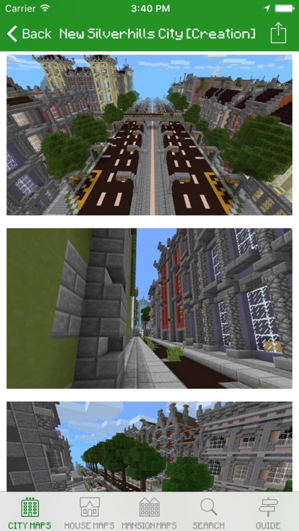City Maps for Minecraft PE - Best Database Maps for MCPE