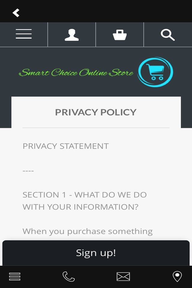 Smart Choice Online Store screenshot 3