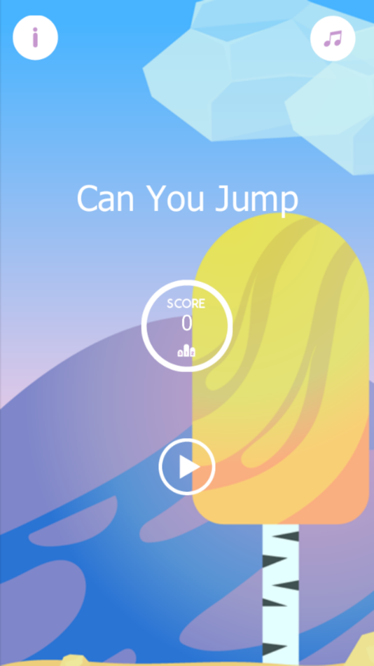 #1. Can You Jump - Endless Bouncing Ball Games (iOS) By: Wirat Olanraktham