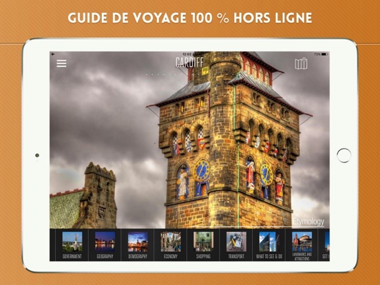 Screenshot #4 pour Cardiff Guide de Voyage avec Cartes Offline