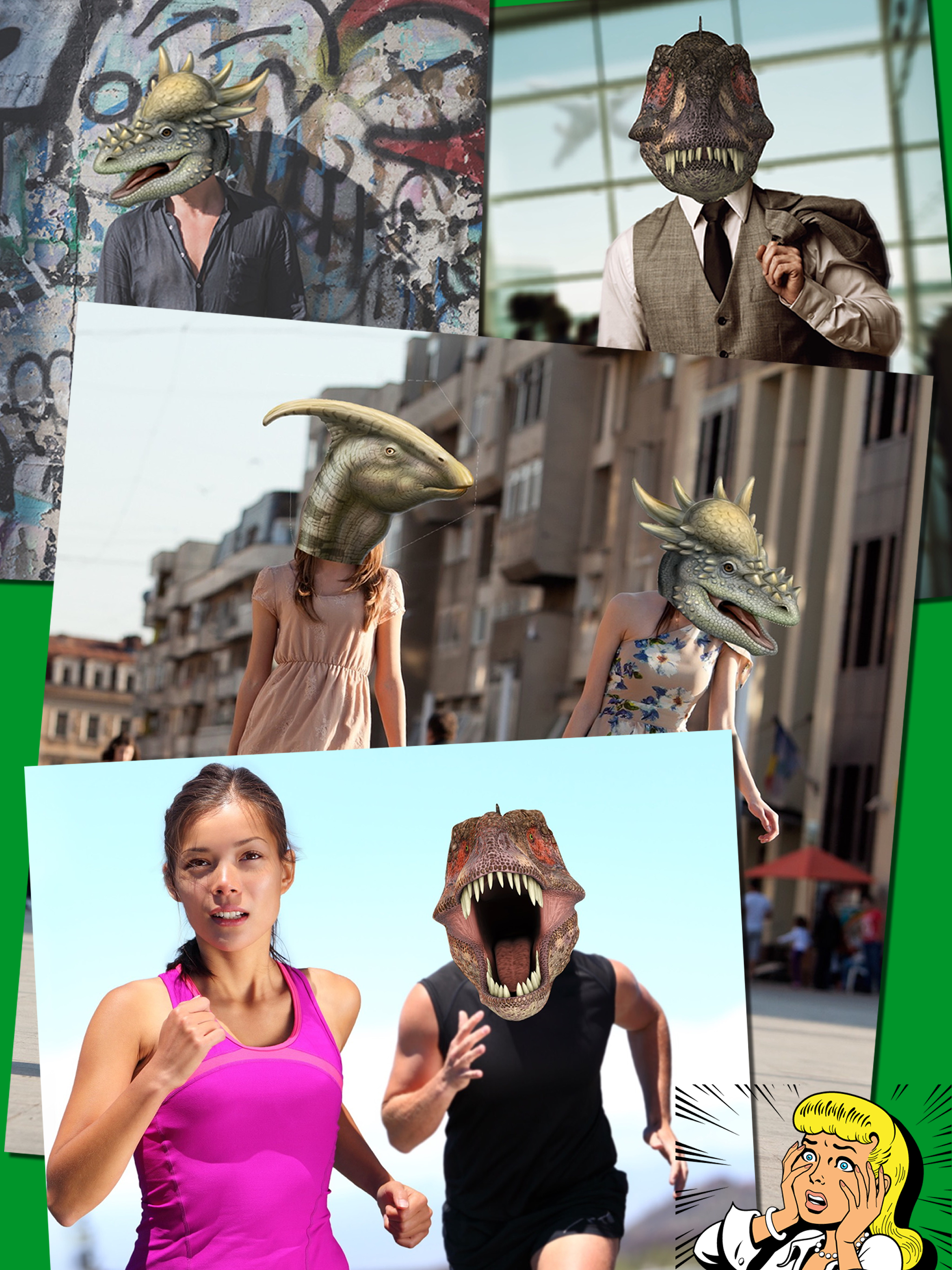 Dinoface - dinosaur photo booth screenshot 8