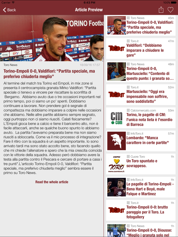 Screenshot #4 pour Info Toro