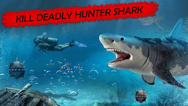 Hungry Shark Hunting Real Water UnderWorld PRO