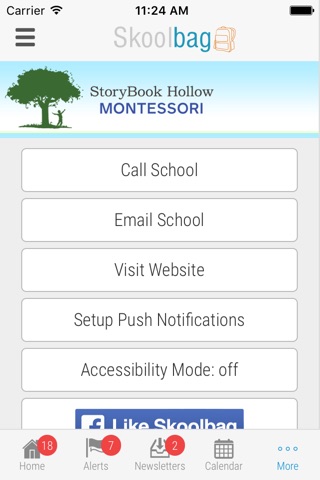 StoryBook Hollow Montessori - Skoolbag screenshot 4