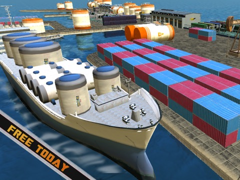 Oil Tanker Cargo Ship Sim 3Dのおすすめ画像2