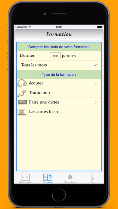 Screenshot #1 pour Mon Dictionnaire - Cahier