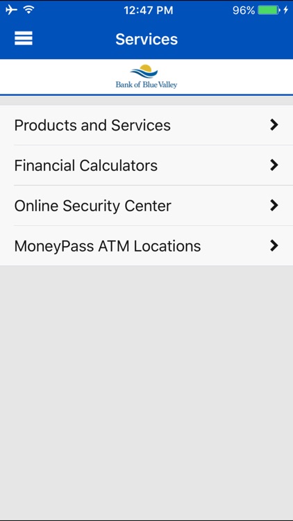 Bank of Blue Valley’s Banking Application screenshot-3