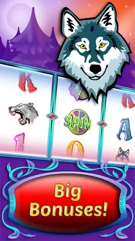 Game screenshot Wolf Sky Moon Slot Machine Free Best Casino Slots mod apk