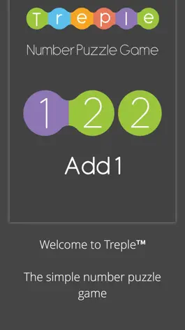 Game screenshot Treple - Original Number Puzzle Game mod apk