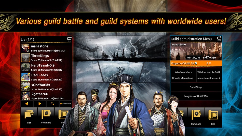#3. Three Kingdoms Global (iOS) 由: manastone inc.