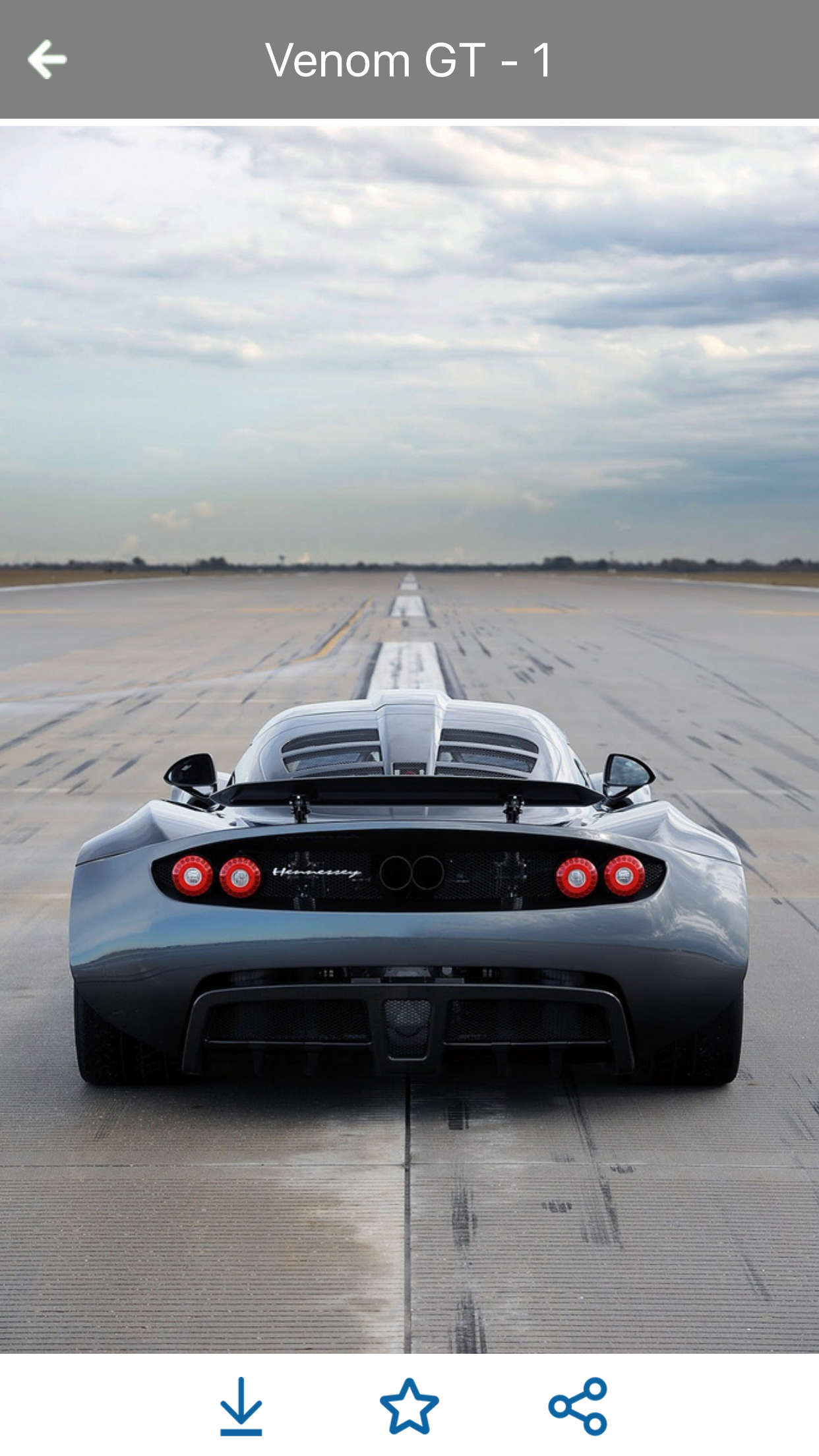 HD Car Wallpapers - Hennessey Venom GT Edition