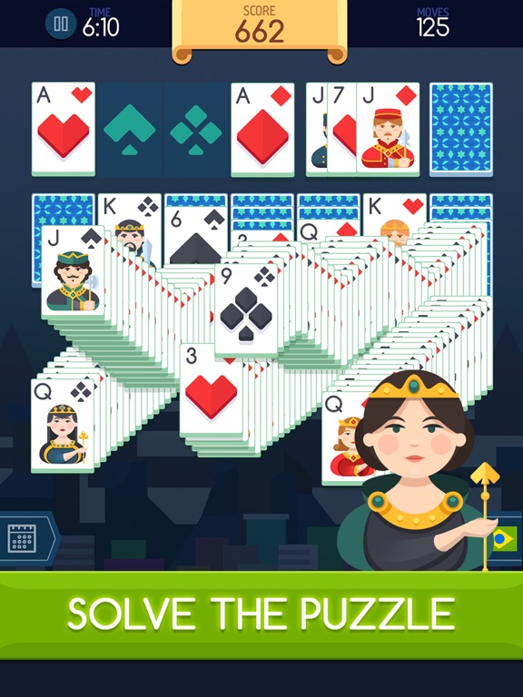 Solitaire - World Tour iPad screenshot
