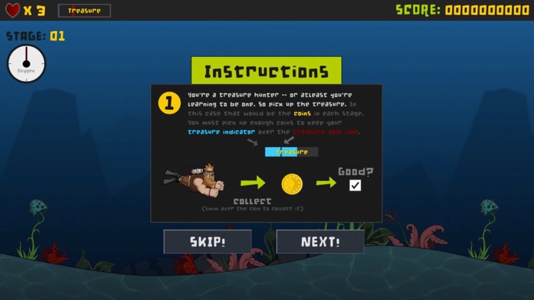 -Crazy divers looking for gold and pearls screenshot-3