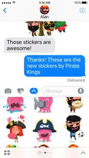 pirate kings stickers for apple imessage iphone screenshot 4