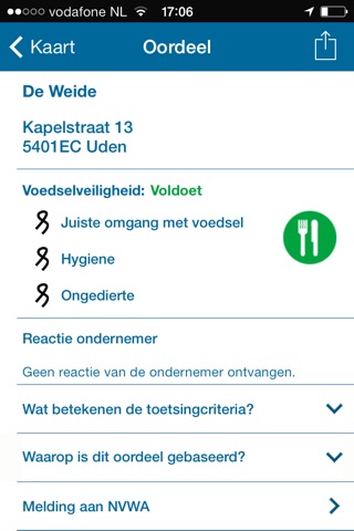 Horeca Inspectiekaart screenshot 3