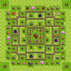 clash of clans base layout