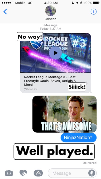 Rocket League Chat Sticker Pack!