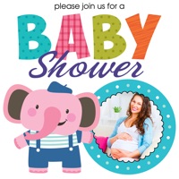 Baby Shower Invitations & Frames PC 용