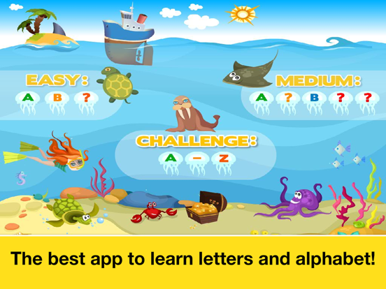 Letter quiz • Alphabet School & ABC Games 4 Kids iPad app afbeelding 5