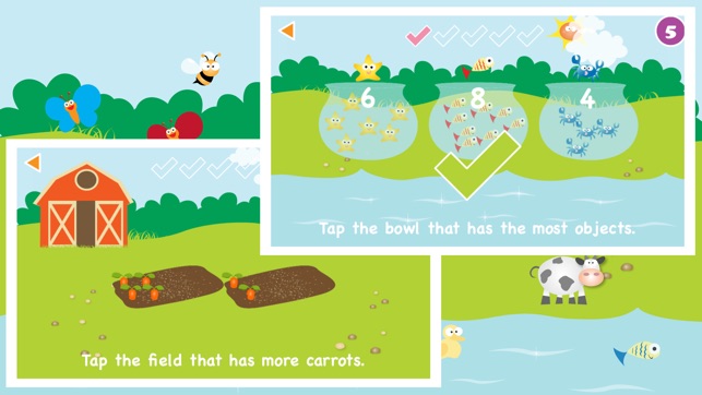 Preschool and Kindergarten Math Games & 