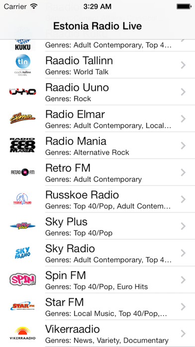 Screenshot #3 pour Estonia Radio Live Player (Eesti Raadio/Estonian)