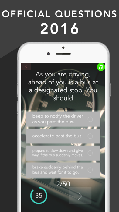 Screenshot #3 pour Driving theory test 2016 free - UK DVSA practice