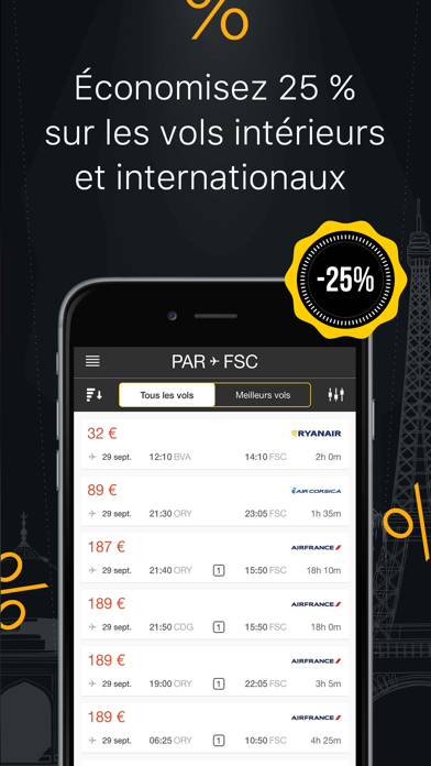 Screenshot #3 pour Vols pas chers ideal – Cheap Flights 777 Airlines