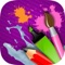 Draw on photos and paint drawings on the screen with your finger