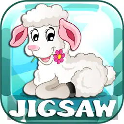 Farm Animals Jigsaw Puzzles Free For Babies & Kids app icon