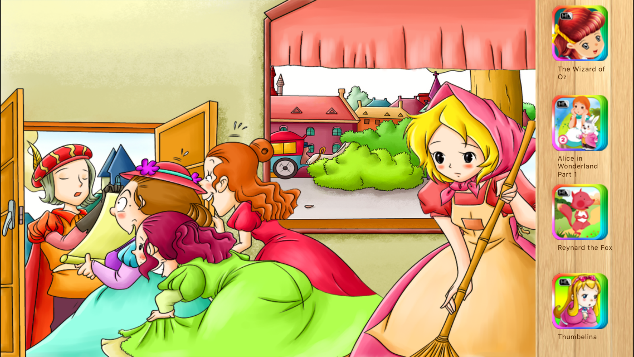 Cinderella -Interactive Book - iBigToy