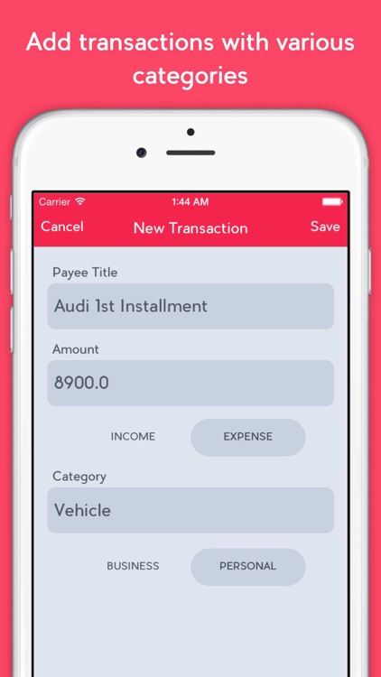 Evenflo - Expense Manager screenshot-4