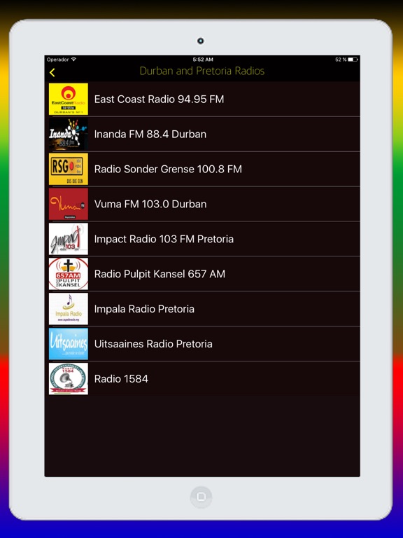 Screenshot #6 pour Radio South Africa FM - Live Radio Stations Online