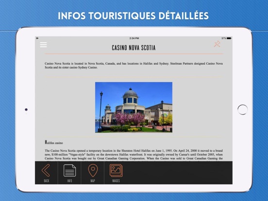 Screenshot #6 pour Halifax Guide de Voyage avec Cartes Offline