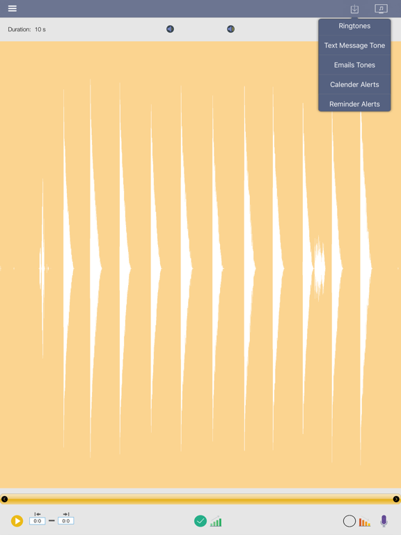 Screenshot #4 pour Ringtone Maker - Create Polyphonic Melodies & Tone