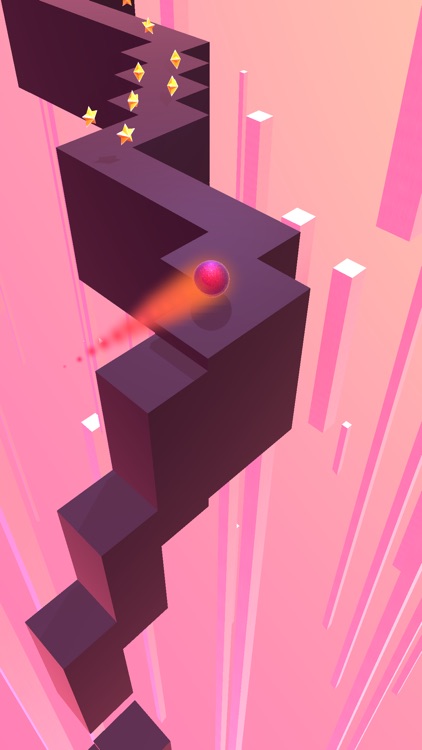 ZigZag Wall Ball - Enless Run screenshot-4