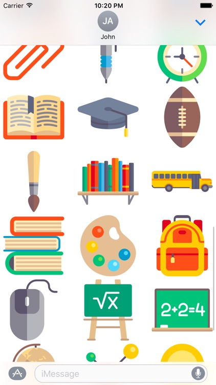 Education Stickers - Fun School iMessage Pics