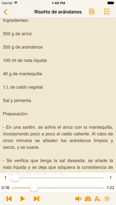 Recetas de Cocina Ita... screenshot1